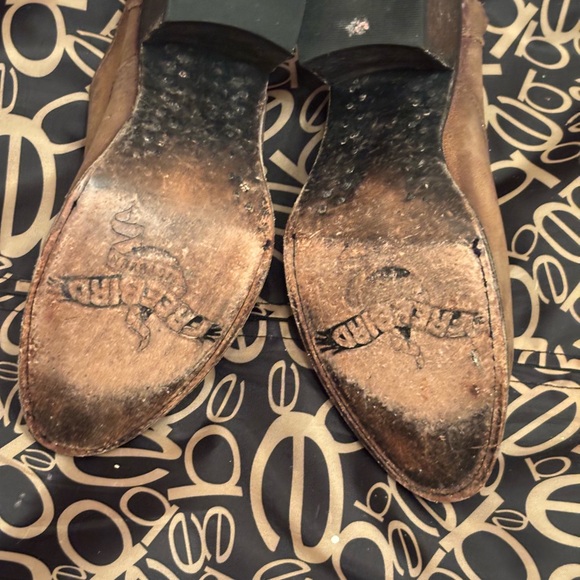 Women’s  Brown Leather Shoes - Picture 4 of 6